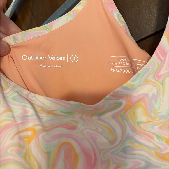 Outdoor Voices Pastel Swirl Tank - Picture 2 of 3